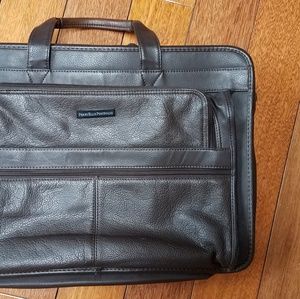 Leather briefcase